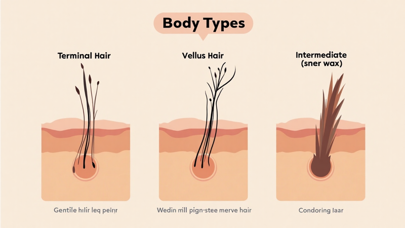 Méthodes d'épilation selon le type de poil