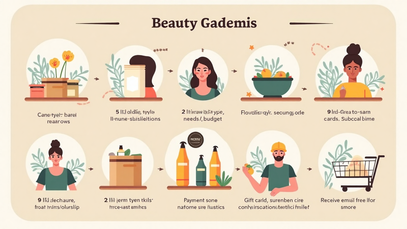 Comment commander en ligne vos produits de beauté naturels?