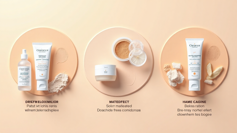 Produits efficaces pour matifier et purifier