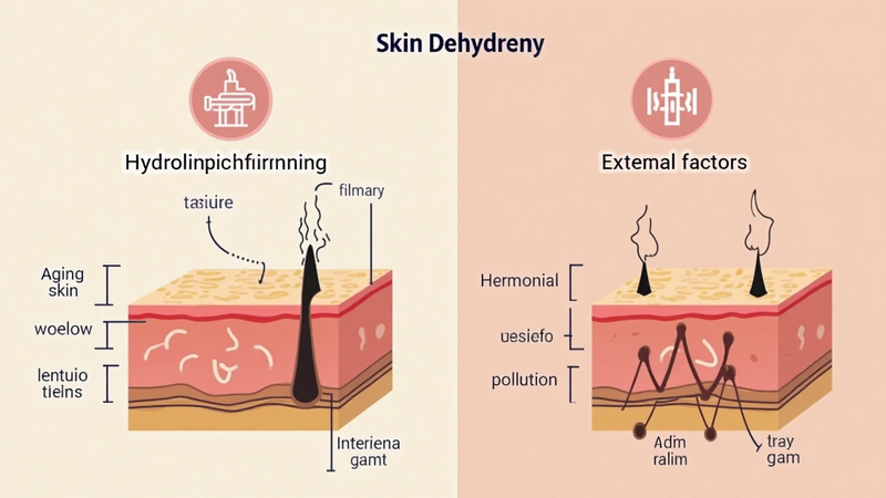 Causes de la déshydratation cutanée